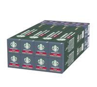 STARBUCKS Espresso Roast Décaféiné by Nespresso, Torréfaction Brune, Capsules de Café 8 x 10 (80 Capsules)