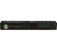Starbucks Espresso Roast Kaffee, Dark Roast, Röstkaffee, Nespresso kompatibel, Kaffeekapseln, 10 Kapseln