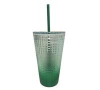 STARBUCKS Green Grid Tasse froide réutilisable 473 ml Grande taille