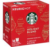 Starbucks Holiday Blend - Lot de 16 K-Cups de café moulu à torréfaction moyenne, 11,3 g