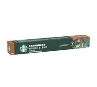 STARBUCKS House Blend by Nespresso, Torréfaction Ambrée, Capsules de Café (10 Capsules)