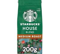 STARBUCKS House Blend, Torréfaction Ambrée, Café Moulu 200g x1 | Café Starbucks premium, torréfié et moulu