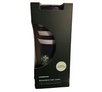Starbucks Lot de 6 tasses chaudes réutilisables de l'Université de Washington UW U-Dub (473 ml)