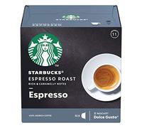 STARBUCKS Nescafé Dolce Gusto Espresso Roast Cafetière à café 12 Capsules