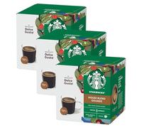 Starbucks Nescafé Dolce Gusto House Blend Grande Lot de 3 boîtes de 12 Capsules de café
