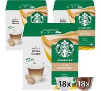 STARBUCKS NESCAFE DOLCE GUSTO LATTE MACCHIATO 3 x 12 gélules