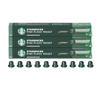 Starbucks Nespresso Pike Place Lot de 30 capsules de café