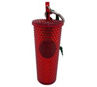 STARBUCKS Ornement Gobelet Porte-clés Tasse (Rouge festif), Rouge, taille unique