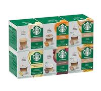 STARBUCKS Pack Variété Café Gourmand by Nescafé Dolce Gusto, Capsules de Café 6 x 12 (72 Capsules) - Exclusivité Amazon
