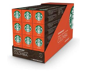 Starbucks - Single Origin Colombia Medium Roast by Nespresso - 12x 10 Capsules