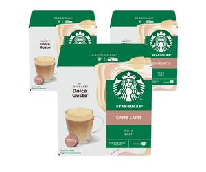 Starbucks Starbucks® Nescafé Dolce Gusto Caffe Latte, 3 x 12 capsules
