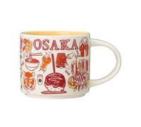 Starbucks Tasse à café japonaise Osaka Been There Series Across the Globe - 397 ml