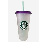 STARBUCKS Tasse froide réutilisable pour l'été 2022 - Violet changeant de couleur - 710 ml