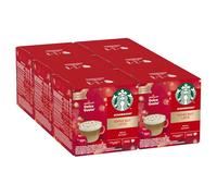 STARBUCKS Toffee Nut Latte by Nescafé Dolce Gusto, Torréfaction Ambrée, Capsules de Café 6 x 12 (72 Capsules, 36 Tasses)