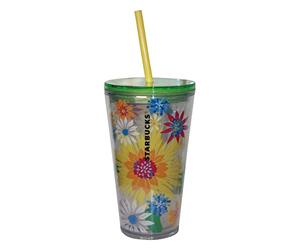 Starbucks Tumbler Cold Cup Fleur Edition Gobelet à boissons froides réutilisable