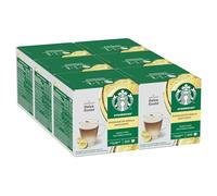 STARBUCKS Vanilla Macchiato by Nescafé Dolce Gusto, Capsules de Café 6 x 12 (72 Capsules)