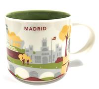 Starbucks Vous Êtes Ici » Yah Ville Tasse - Madrid, Espagne. 14 Oz Blanc
