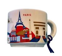 STARBUCKS You Are Here Paris Ornament/Espresso Cup - 59 ml
