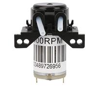 Starbun Pompe à Eau Miniature, Pompe péristaltique silencieuse Miniature 6V Titration DC Pompe Auto-amorçante(Angle)