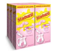 Starburst Gallons To Go - Lot de 8 boîtes de mélange à boisson en poudre (6 paquets), mélange à boisson à faible teneur en calories et sans sucre, chaque bâton fait un pichet de 3,8 l