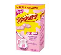 Starburst Mélange de boisson zéro sucre à la fraise rose pour 123 g