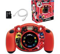 Lexibook Appareil photo 4-en-1 Miraculous Ladybug Chat Noir DJ080MI - Photo/vidéo/audio/jeux SD 32Go