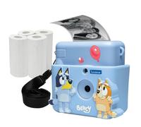 Starcam® Print, pack caméra avec imprimante instantanée, carte SD, 4 rouleaux de papier, dragonne, protection 3D Bluey et kit de personnalisation inclus