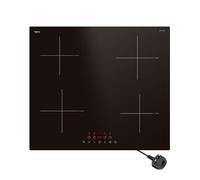 STARCHARTS Plaque de cuisson à induction enfichable, noir mat, 13 A Plug and Play, 3000 W, tables de cuisson électriques 4 zones avec boost