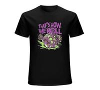 Starcraft II Mens T-Shirt - Starcraft II That's How We Roll Zerg Attack Image Black M