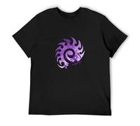 Starcraft II Zerg Silhouette T-Shirt Mens Unisex Black Tees L