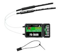 STARDRONE Flysky FS-iA6B Récepteur 6CH 2,4 GHz AFHDS 2A avec sortie PPM/iBUS/PWM pour émetteur radio RC FS-i6X FS-i6S FS-i6