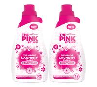 Stardrops - The Pink Stuff - L'adoucissant liquide miracle pour lessive - 32 oz, paquet de 2, 2,0 livres (82379) Rhubarbe