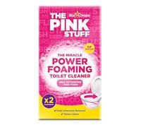 Stardrops - The Pink Stuff - Nettoyant moussant pour toilettes The Miracle Power - 2 traitements - Mousse rose auto-activante, 708,7 g (lot de 1)