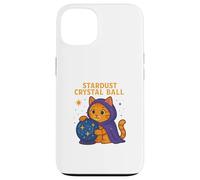 Stardust Boule de Cristal Chat Mystique Coque pour iPhone 13