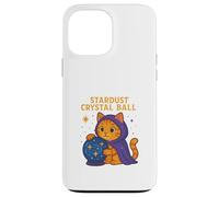 Stardust Boule de Cristal Chat Mystique Coque pour iPhone 13 Pro Max