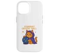 Stardust Boule de Cristal Chat Mystique Coque pour iPhone 14