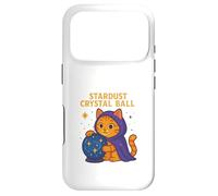 Stardust Boule de Cristal Chat Mystique Coque pour iPhone 17 Pro