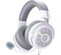 StarEngine S Gaming Headset,PS4 Gaming Headset,Wired Headset with Detachable Microphone for PC,PS4/PS5,Switch,Xbox One/Series X/S and Mobile with 3.5 mm Plug,White