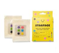 Starface Hydro-Stars Pimple Patches Lot de 48 patchs pour boutons extra petits, 100 % hydrocolloïde, 6 couleurs vives, végétaliens et cruelty-Free