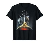 Starfield Cover Art Characters Video Game T-Shirt