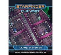 Starfinder FlipMat Living Starships by Damien Mammoliti Damien Mammoliti (Auteur)