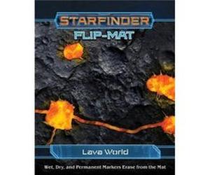 Starfinder FlipMat Lava World by Damien Mammoliti Damien Mammoliti (Auteur)