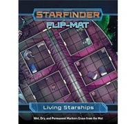 Starfinder FlipMat Living Starships by Damien Mammoliti Damien Mammoliti (Auteur)