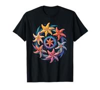 Starfish Lover Ocean Beach Sea Life Coastal Marine Design T-Shirt