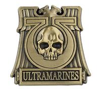 Starforged Broche Outremer Son of Guilliman Recruit Badge Kill Team Warhammer 40K Accessoires, Alliage d'acier, sans pierre précieuse, sans pierre précieuse, Acier allié, Pas de gemme