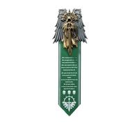 Starforged Broche Warhammer 40K Dark Angels Seal of Duty Emble of Inner Circle, Small, Acier allié, Pas de gemme