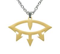 Starforged Collier Warhammer 30 K Luna Wolves Black Legion Eye of Horus pour homme Bijoux Accessoires Cadeau d'anniversaire