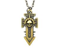Starforged compatible Warhammer 40k Indosinian Crusader badge 1 pièce