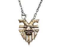 Starforged Ka'Bandha Khorne Chaos Démon Collier en cuivre Warhammer 40 K Blood Angel Killer Pendentif en cuivre, pas de pierre précieuse