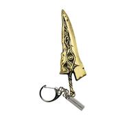Starforged SoulCalibur 6 Nightmare Great Sword Game Peripherals Licence by Bandai Men's Accessories Keychain, bronze, taille unique